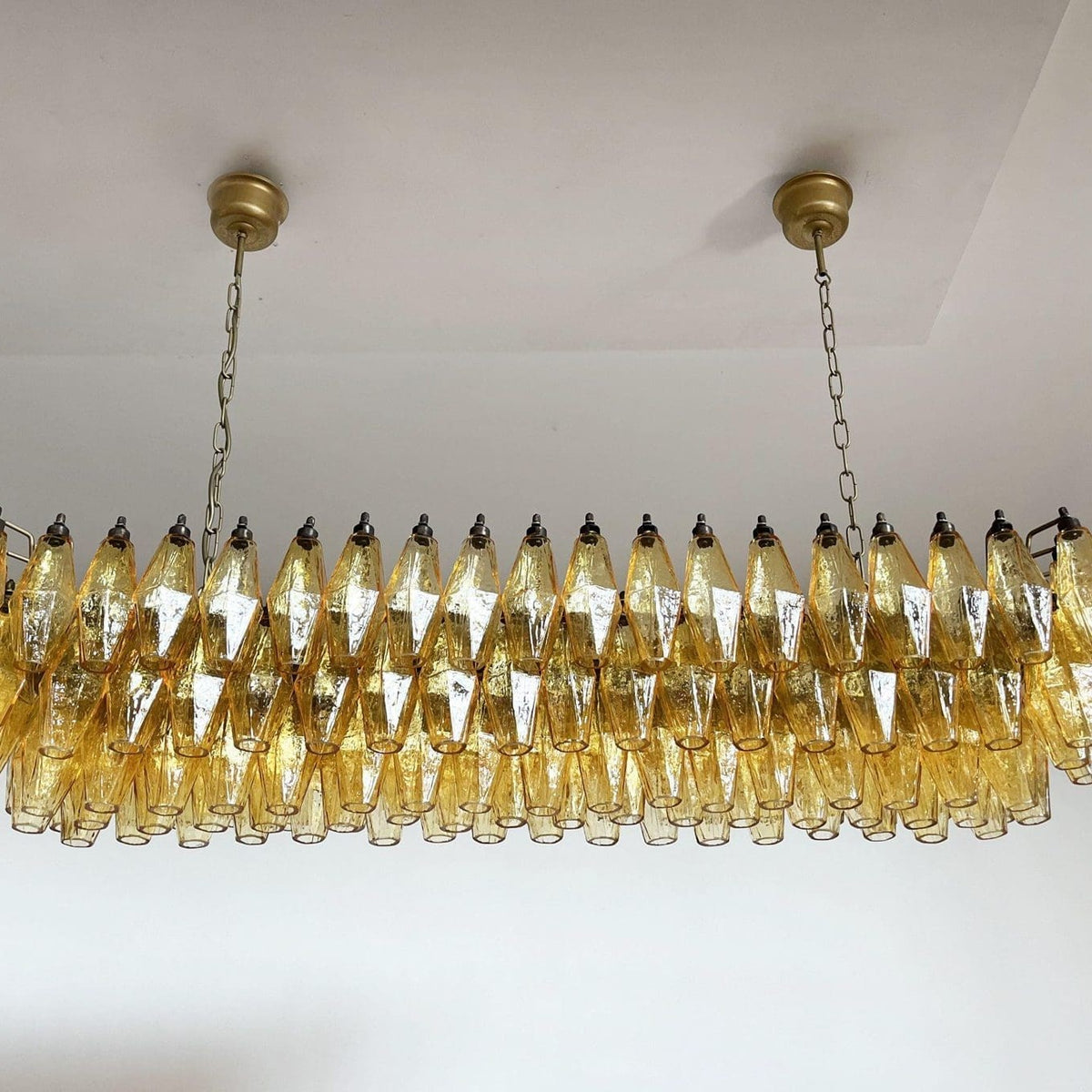 Murano Chandelier – Poliedri – 138 glass