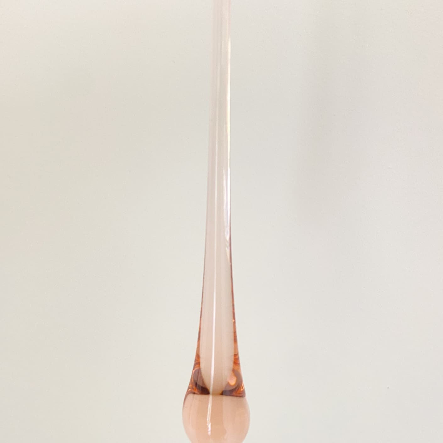 Vintage – Murano Teardrops Chandelier – 70s – Pink prisms