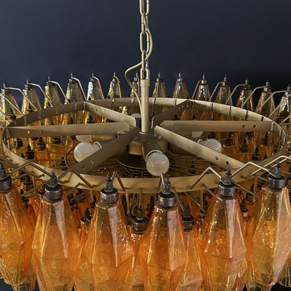 Murano Chandelier – Poliedri – 185 glass