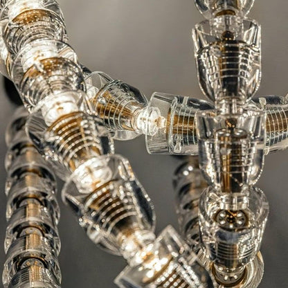 Gabriel Cascade K9 Crystal Chandelier