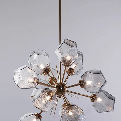 Honeycomb Crystal Chandelier