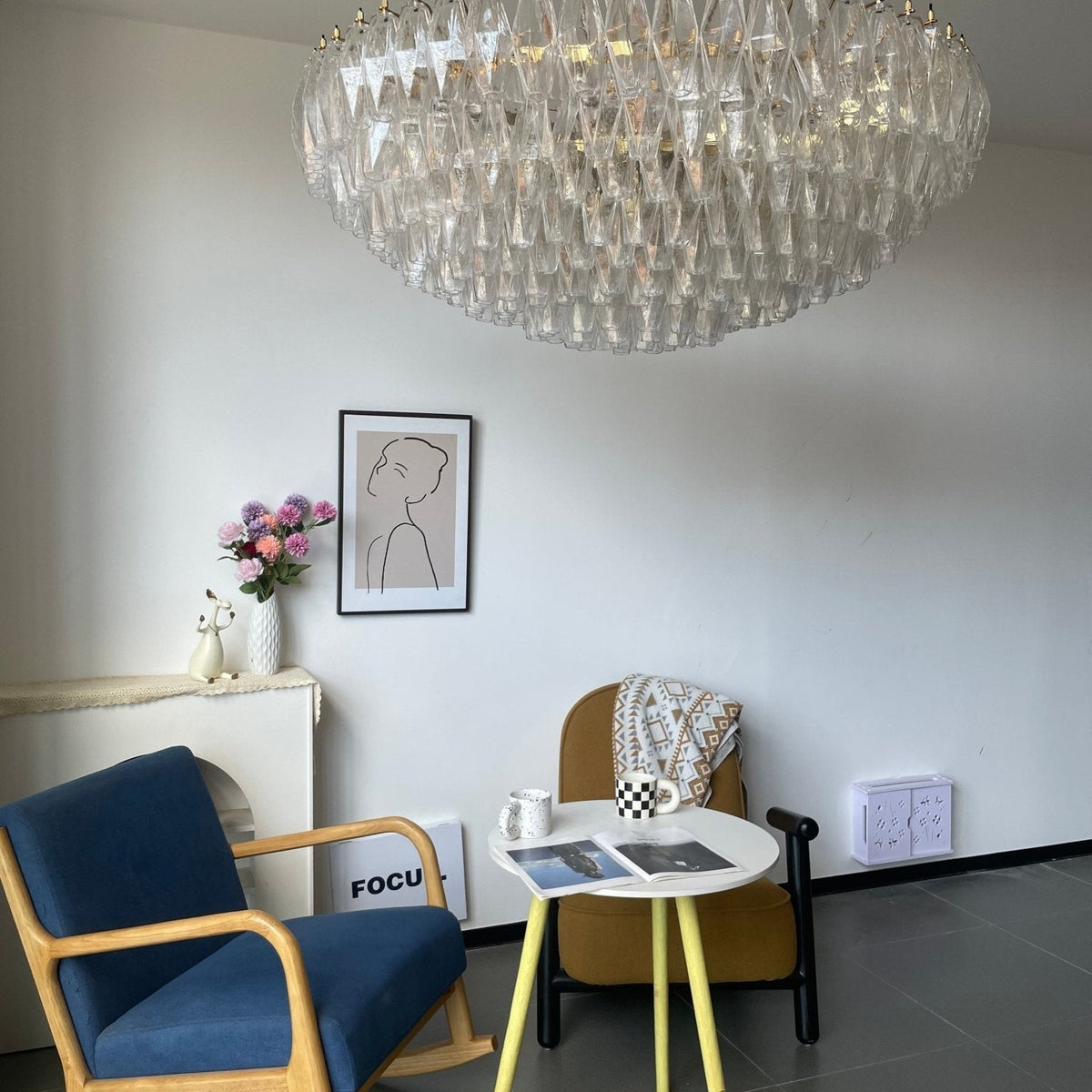 Clear Sorrento Chandelier