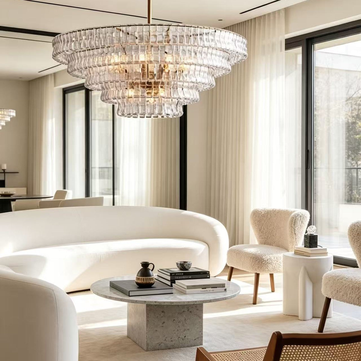 Ghiara Round Chandelier