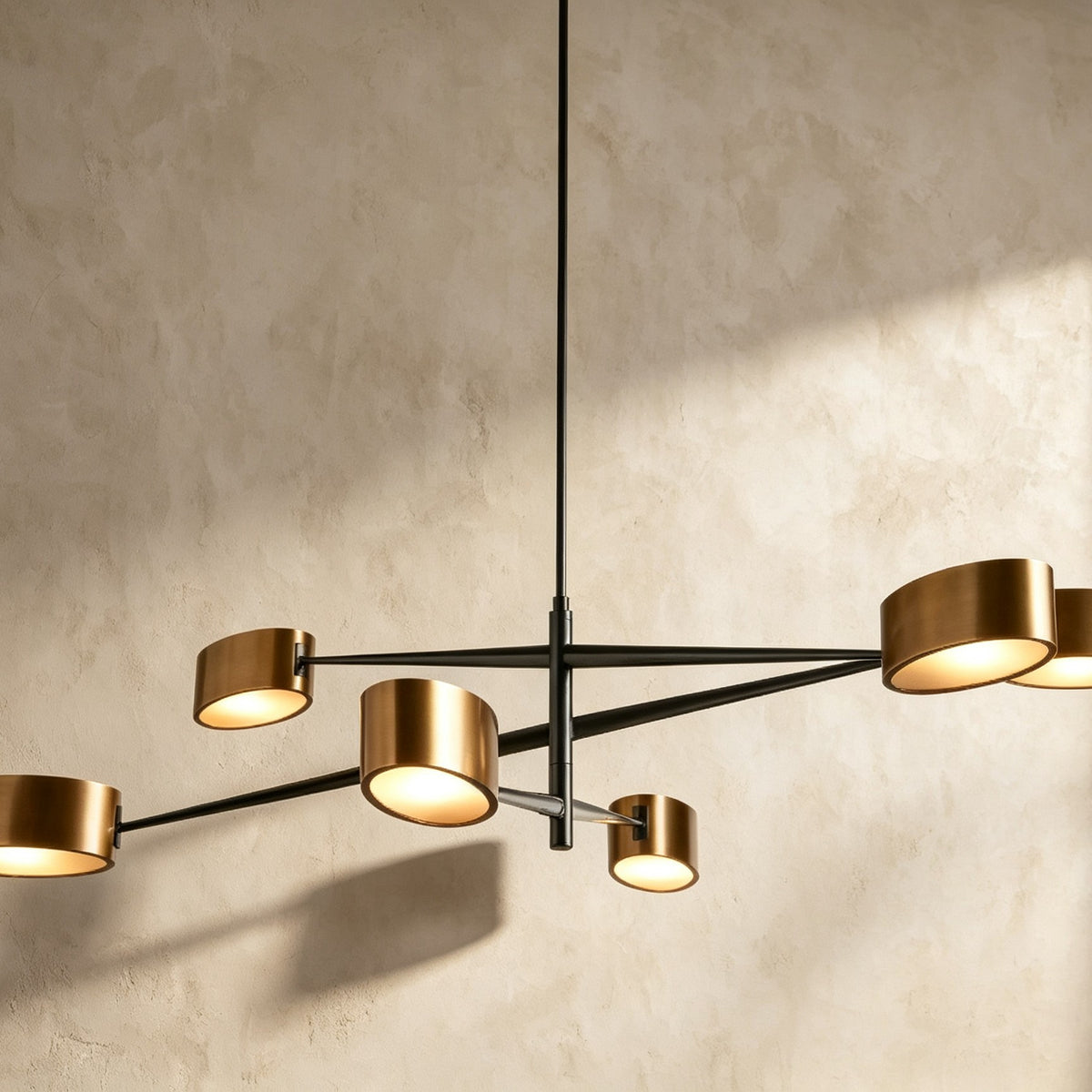 Adjustable Arm Chandelier