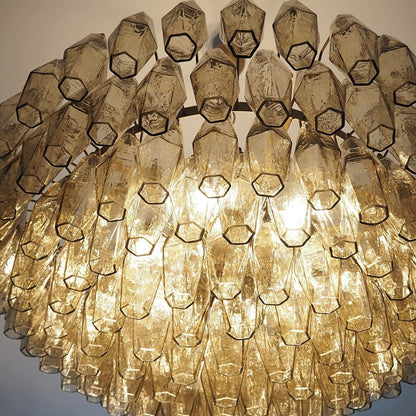 Murano Chandelier – Poliedri – 185 glass