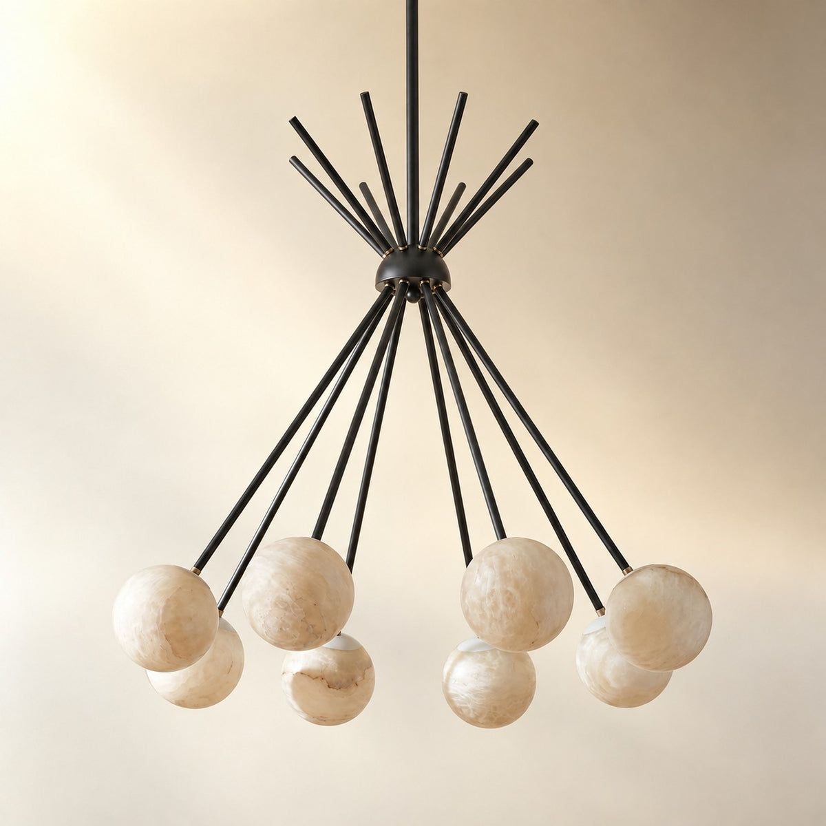 Starburst Alabaster Pendant Light