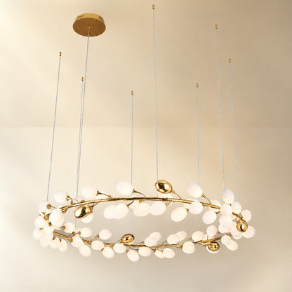 Stilla Brass Chandelier