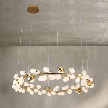 Stilla Brass Chandelier