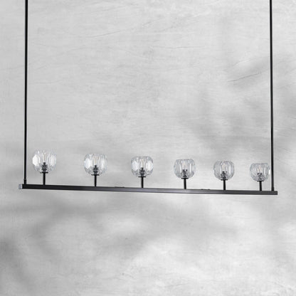 Bruma Ball Linear Chandelier 48” 60"