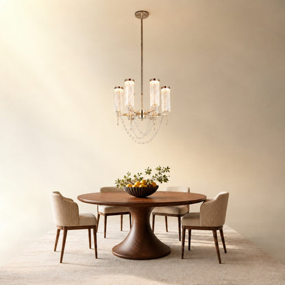 Taevan Modern Sculptural Ring Chandelier