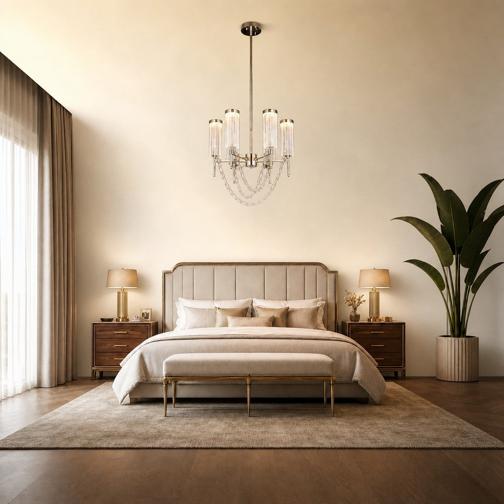 Taevan Modern Sculptural Ring Chandelier
