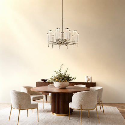 Taevan Modern Sculptural Ring Chandelier