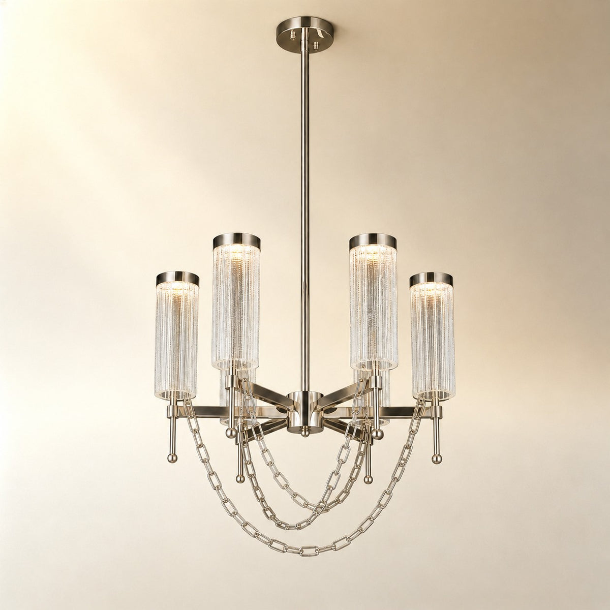 Taevan Modern Sculptural Ring Chandelier