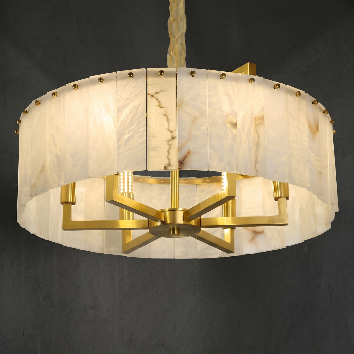 Toris Drum Cage Chandelier
