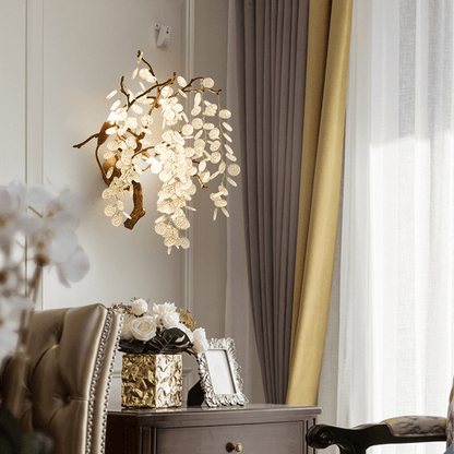 Thirza Branch Crystal Wall Sconce