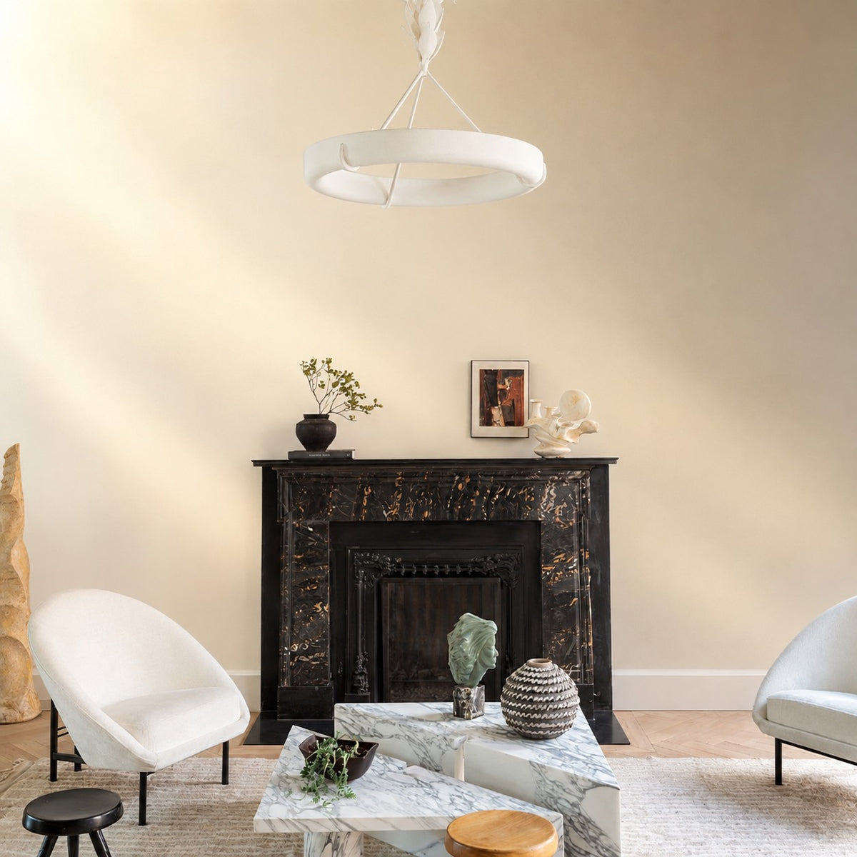 Tinsley Plaster Chandelier