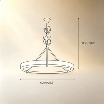 Tinsley Plaster Chandelier