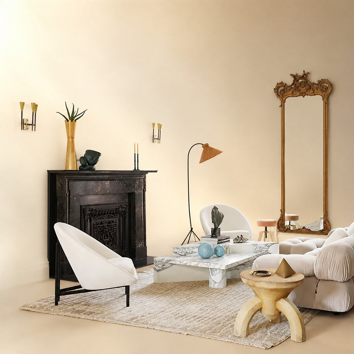 Tinsley Plaster Chandelier