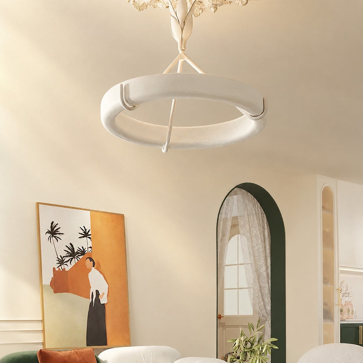 Tinsley Plaster Chandelier