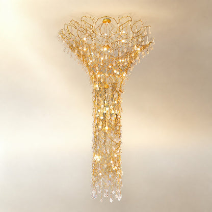 Tree Branch Staircase Chandelier