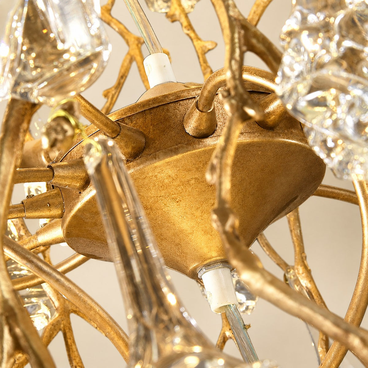 Tree Branch Staircase Chandelier