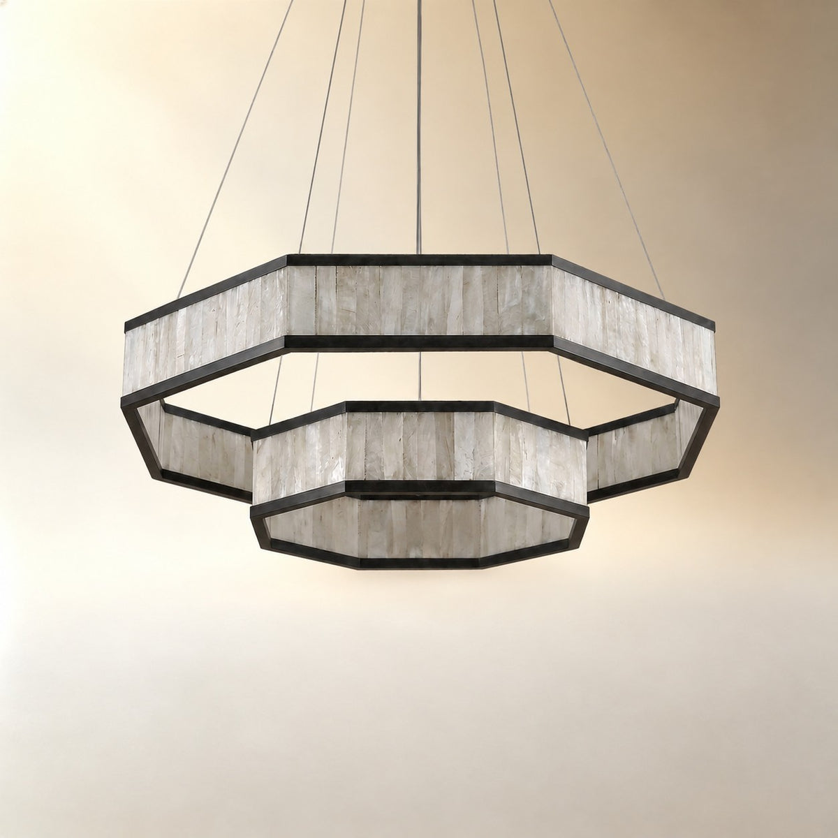 Ulian Modern Moroccan Stone Chandelier