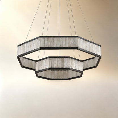 Ulian Modern Moroccan Stone Chandelier