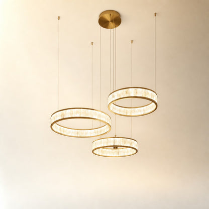 Ulian Modern Natural Moroccan Stone Chandelier