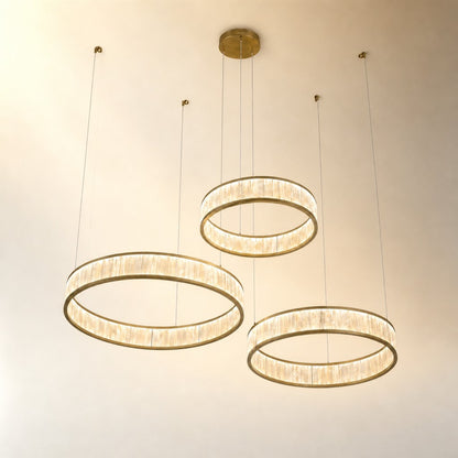 Ulian Modern Natural Moroccan Stone Chandelier