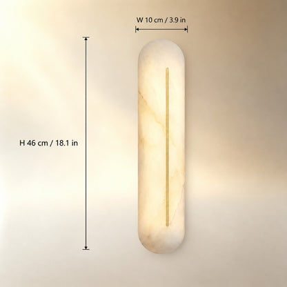 Valora Spanish Alabaster Wall Sconce
