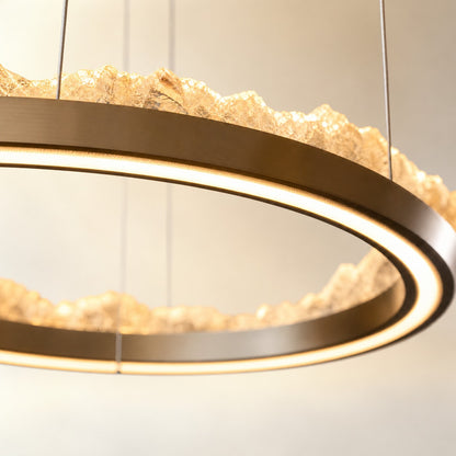 Vast Realm Modern Multi-Tier Cluster Chandelier
