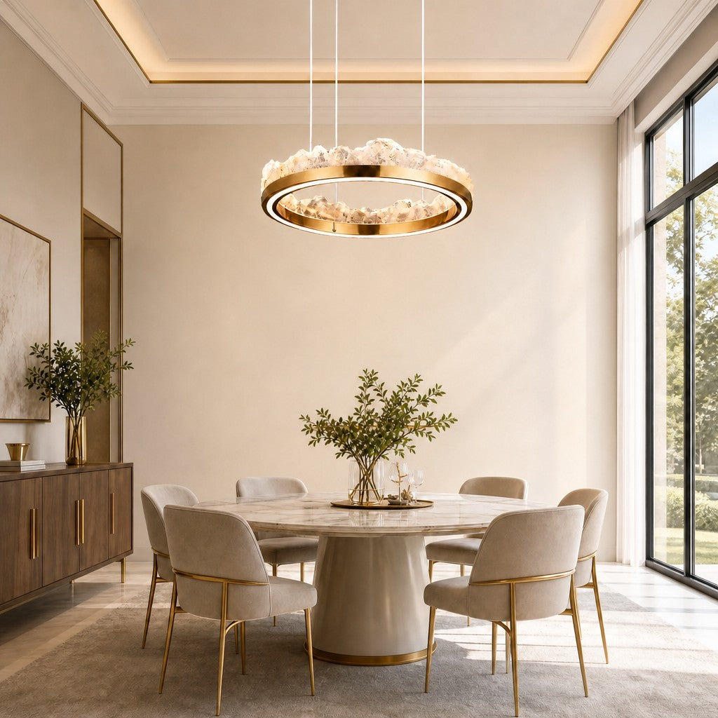 Vast Realm Modern Sculptural Pendant Light