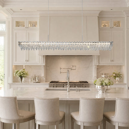 Maris Round Crystal Chandelier