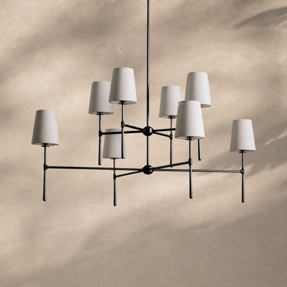 Rhodas 2-Tier Round Chandelier