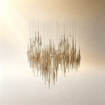 Vitara Glass Drop Chandelier