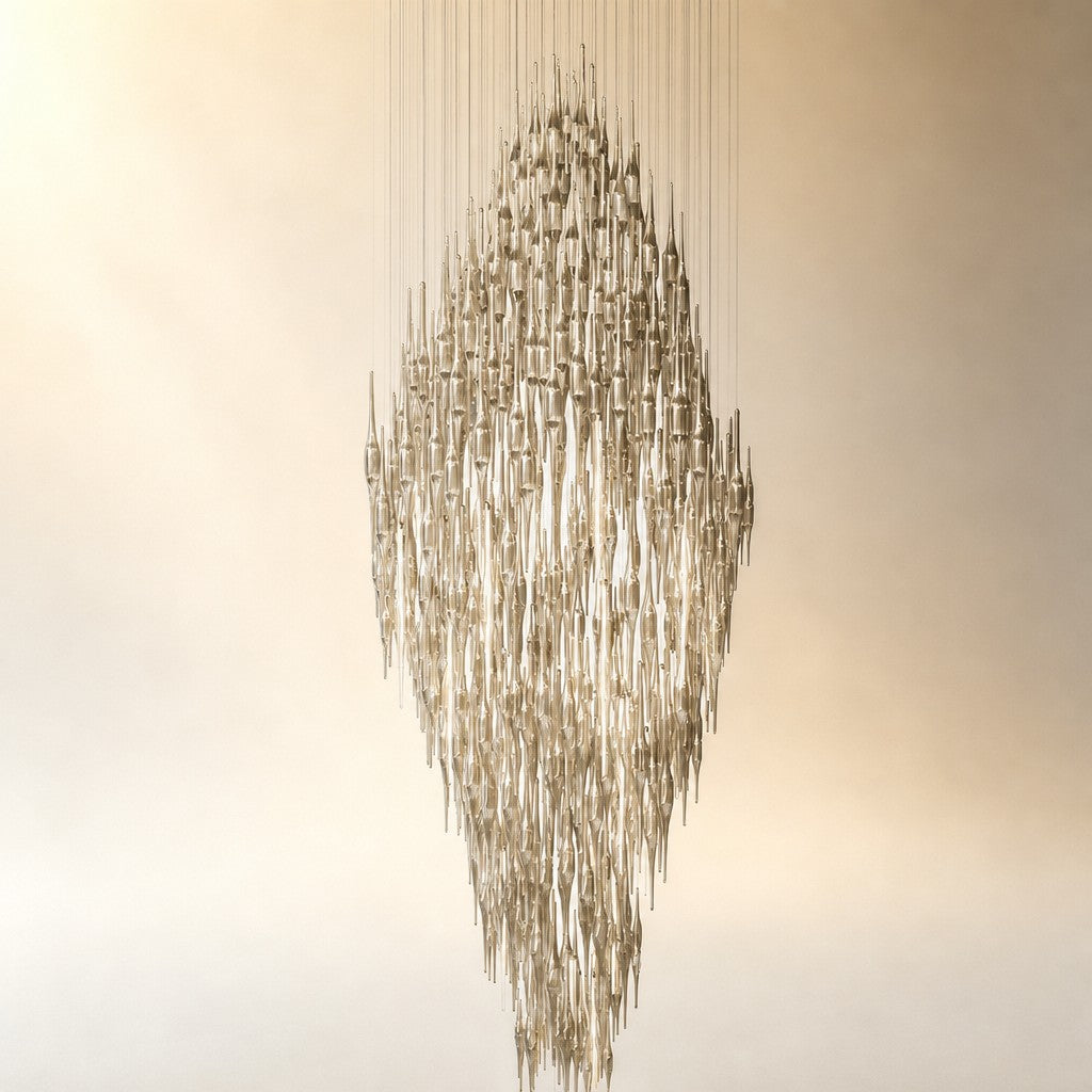 Vitara Glass Drop Chandelier