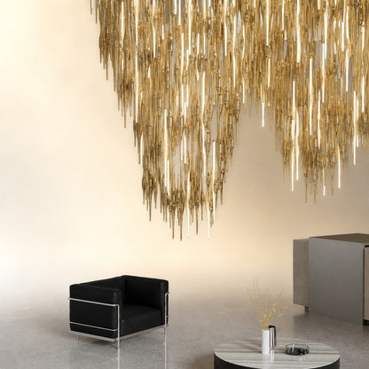 Vitara Glass Drop Chandelier