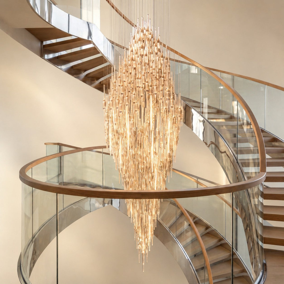 Vitara Glass Drop Chandelier