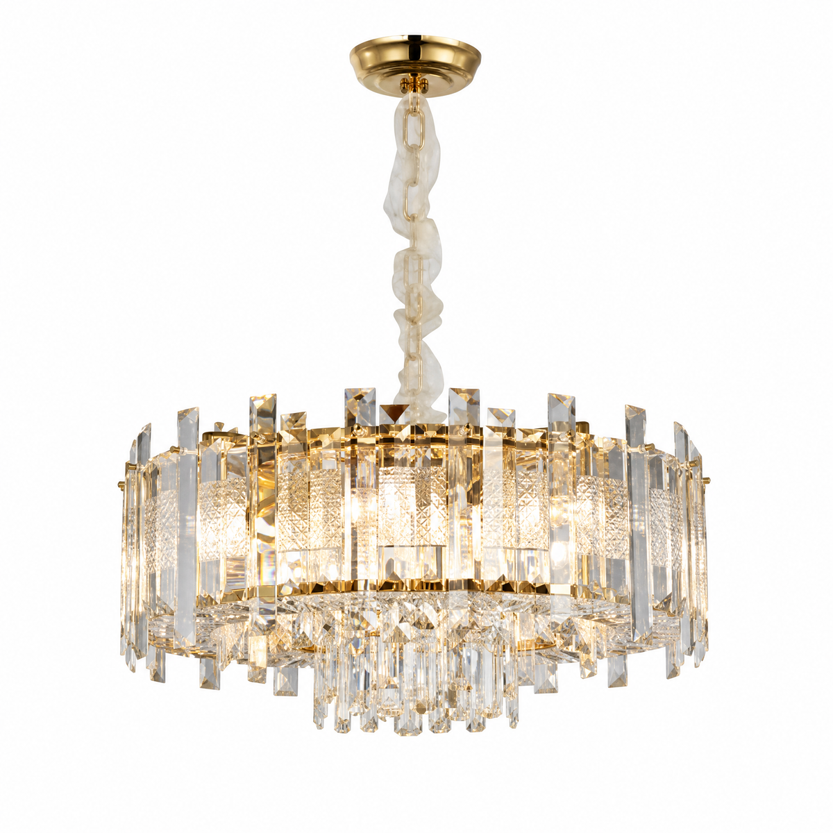 Voluta Crystal Chandelier