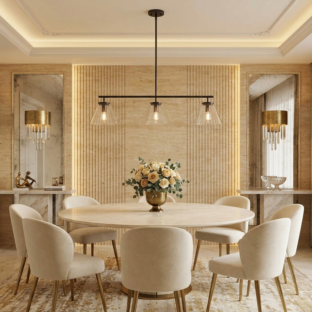 Wescott Linear Cone Chandelier