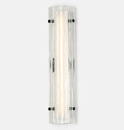 Willamette Glass Wall Sconce 28" - Arialamps