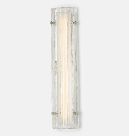 Willamette Glass Wall Sconce 28" - Arialamps