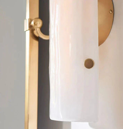 Willamette Glass Wall Sconce 28" - Arialamps