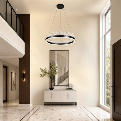 Wind & Wave Modern Sculptural Pendant Light