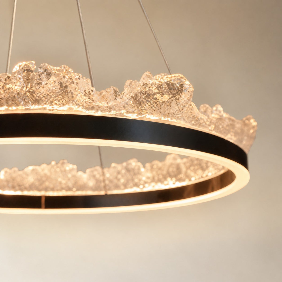 Wind & Wave Modern Sculptural Pendant Light