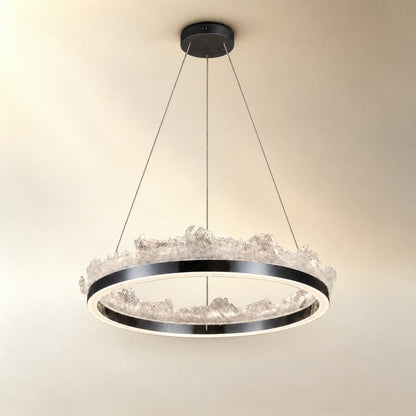 Wind & Wave Modern Sculptural Pendant Light