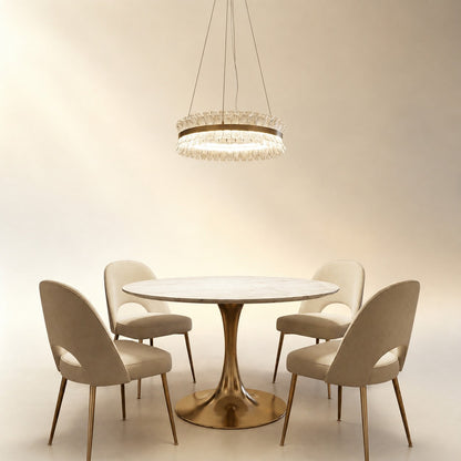 Xelor Contemporary Chandelier Dining Room 39"
