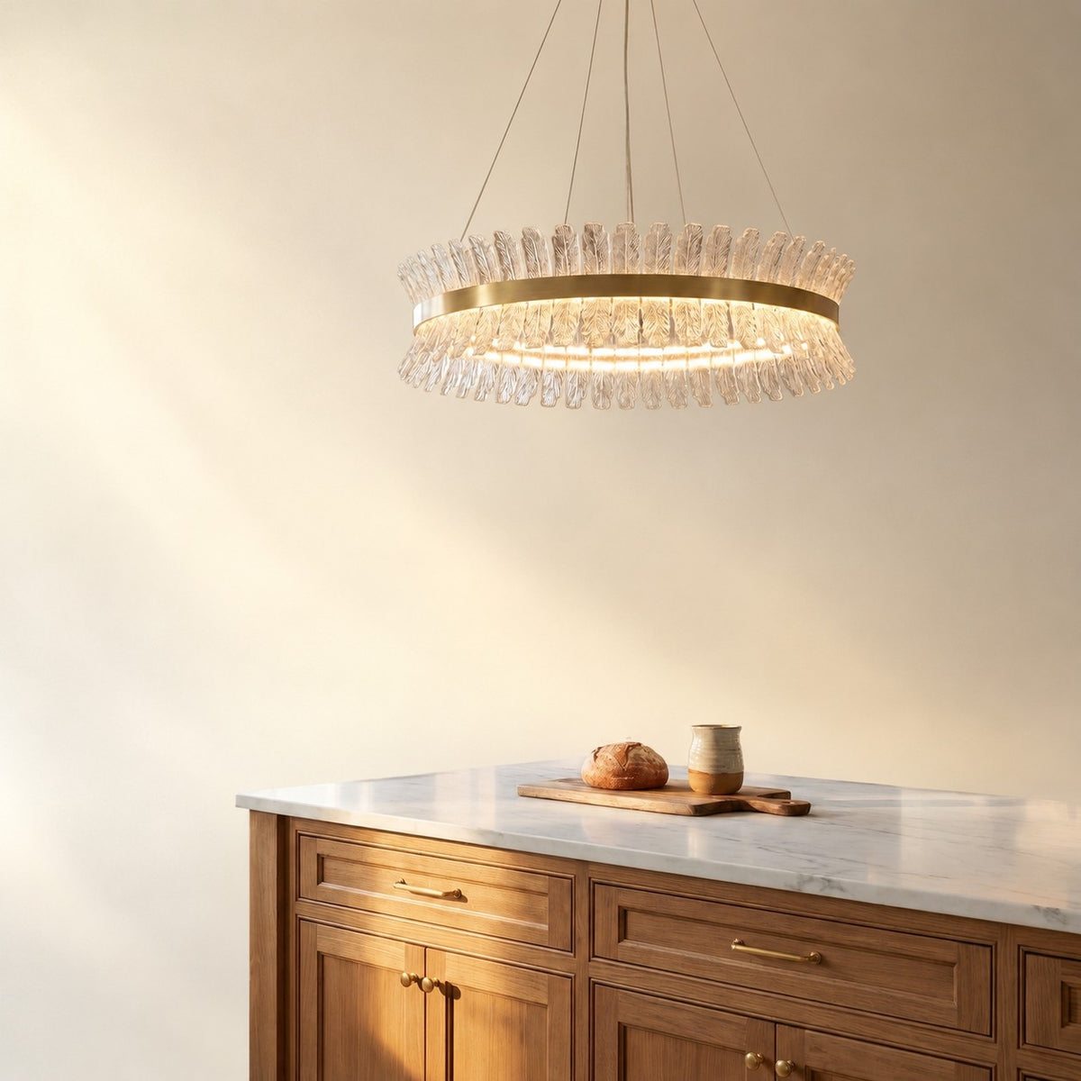 Xelor Contemporary Chandelier Dining Room 39"