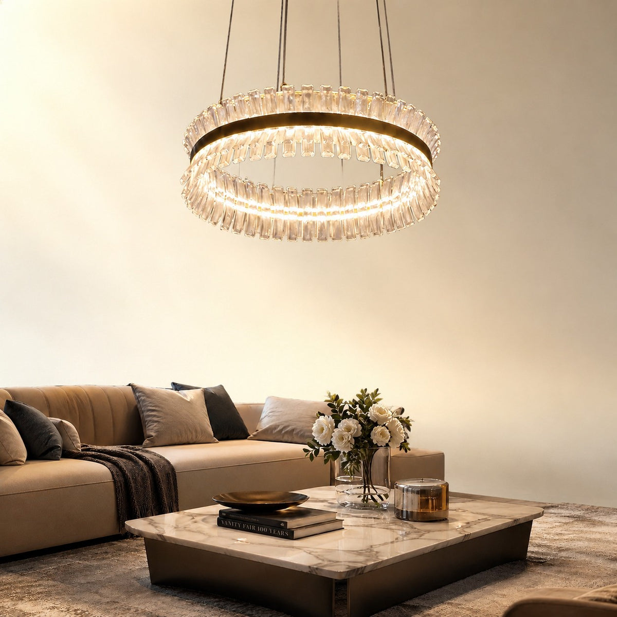 Xelor Contemporary Chandelier Dining Room 39"