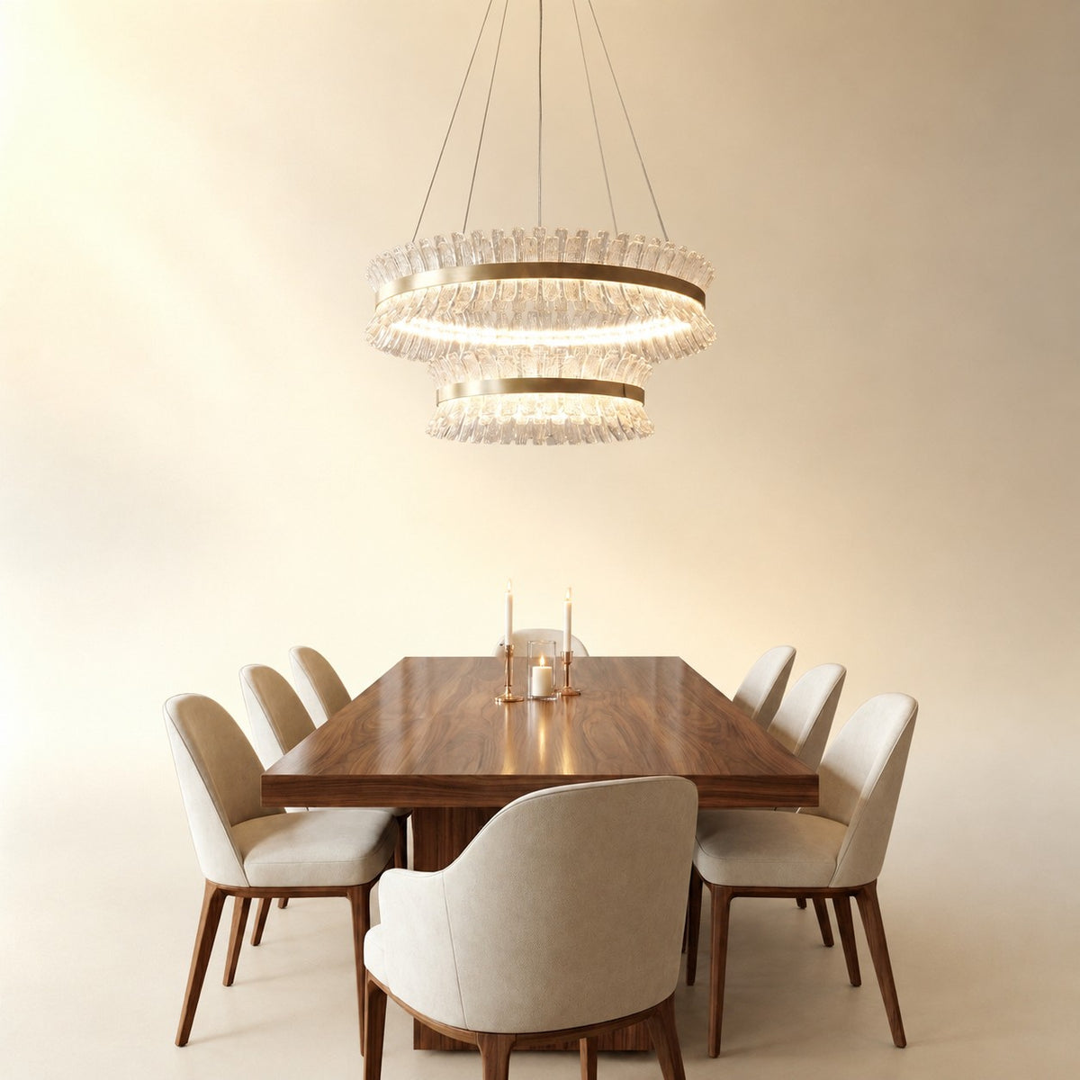 Xelor Modern Living Room Chandelier 31"
